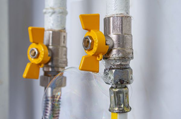 Natural Gas Line Installation in Woodstock